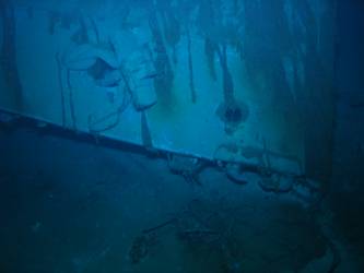 Ship's inverted bow